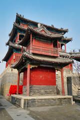 Fototapeta premium Daci Pavilion, Baoding, Hebei, China