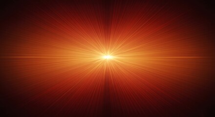 Obraz premium Radiant burst of light emanating from a central point.