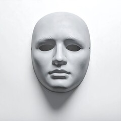 White Mask on White Background: A Study in Anonymity