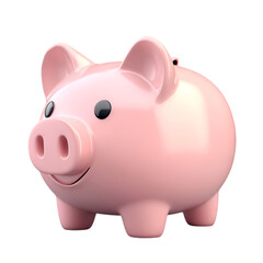 Pink piggy bank savings money finance wealth