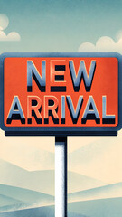 Obraz premium A sleek and modern neon sign, glowing brightly with a 