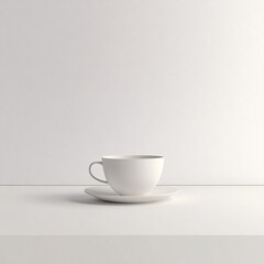 Obraz premium Abstract 3d architecture render shows a modern building's empty corridor with light design