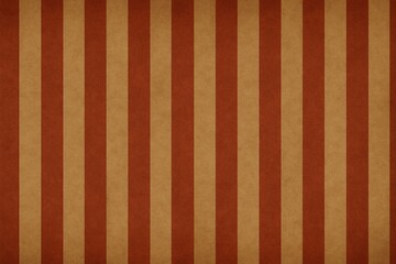 Seamless vintage-style background featuring alternating vertical red and beige stripes, evoking a classic circus or carnival tent aesthetic. The worn texture adds a nostalgic, retro atmosphere