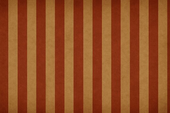 Seamless vintage-style background featuring alternating vertical red and beige stripes, evoking a classic circus or carnival tent aesthetic. The worn texture adds a nostalgic, retro atmosphere