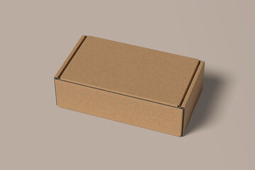 Box Packaging Blank Mockup