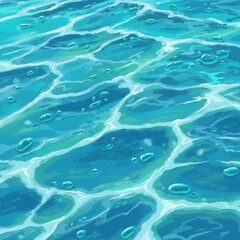 Obraz premium illustration of water texture
