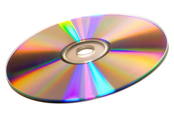 cd or dvd disc isolated on white background PNG