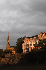 Fototapeta premium Palacio de Sobrellano, Comillas, Cantabria, Spain