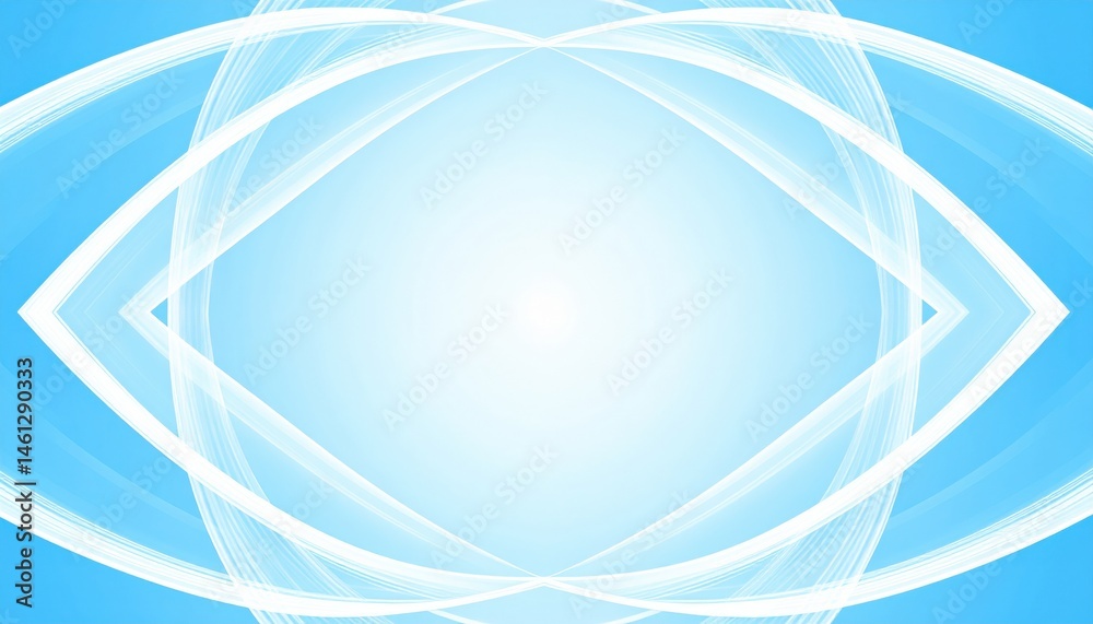Poster dynamic visual patterns digital space abstract artwork bright environment close-up perspective moder