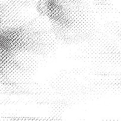 A textured abstract of scattered dots forms a dynamic diagonal shape.