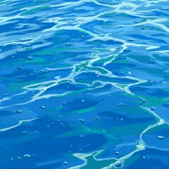 illustration of water texture