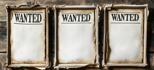 Empty Wanted Posters