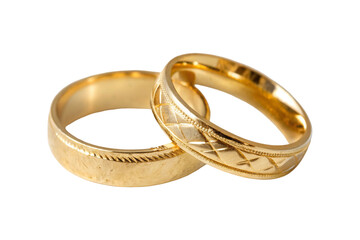 gold wedding rings