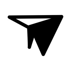 Paper plane icon