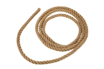  rope isolated on white background PNG