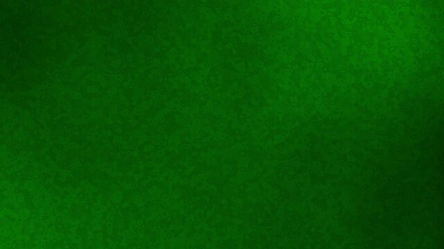 Dark green gradient creates a solid rich background. movement of particles such as germs.