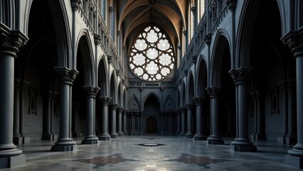 Obraz premium Gothic cathedral stone carving