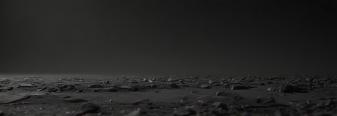 Deep black subtly fading into charcoal grey, clean lines,  palette,  dark