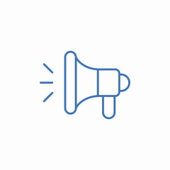 announcement speaker icon sign vector