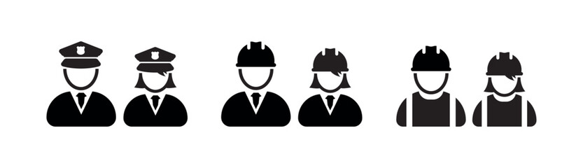 vector illustration of a worker	