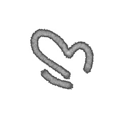 Halftone Black and White Icon