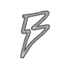 Halftone Black and White Icon