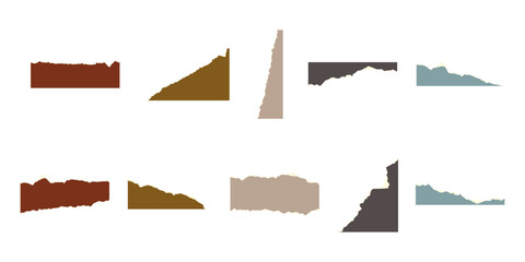 Ripped Vintage Paper Vector