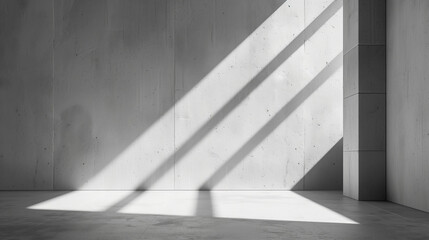 concrete wall and floor