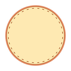 Circle logo for branding ,design grafis element with soft colour