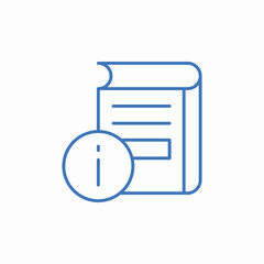 guide information icon sign vector