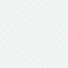 Vector seamless pattern. Modern stylish texture. Repeating geometric square tiles with thin line. Monochrome on white background. Trendy graphic design.