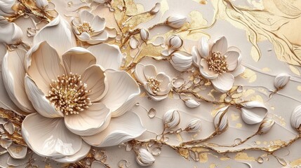 Unique brush and oil painting techniques enhance visual appeal.