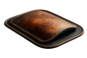 A modern wireless mouse pad with a phone stand with a cut out background, ultra realistic image for simulations, digital art and tech illustrations