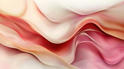 Obraz premium Abstract, fluid, flowing, colors, soft, hues, design, artistic, waves, pattern.