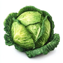 Fresh head of cabbage (5)