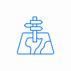 road signage icon sign vector