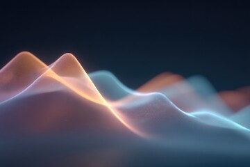 abstract representation of quantum technology concepts using vibrant colors and geometric shapes merging digital aesthetics