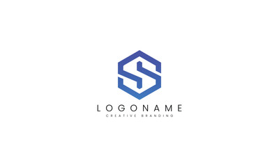 Minimalist S Logo for Branding and Identity.