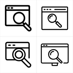 google search icon set
