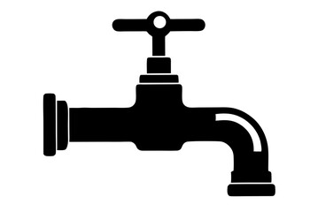 fauced  silhouette vector