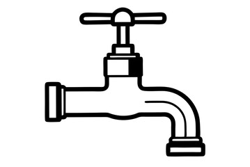 fauced  silhouette vector