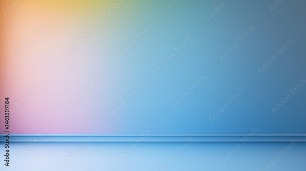 Poster subtle color transformations create a visually appealing powerpoint background with a clean copy spa