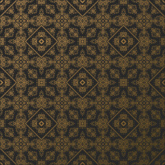 luxury dark seamless pattern background