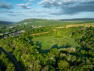 Coronation Park in Ystradgynlais