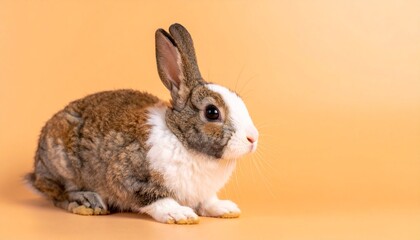 Obraz premium rabbit wallpaper with interesting background