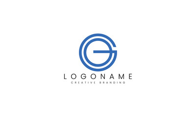 Minimalist GO Logo for Branding and Identity.