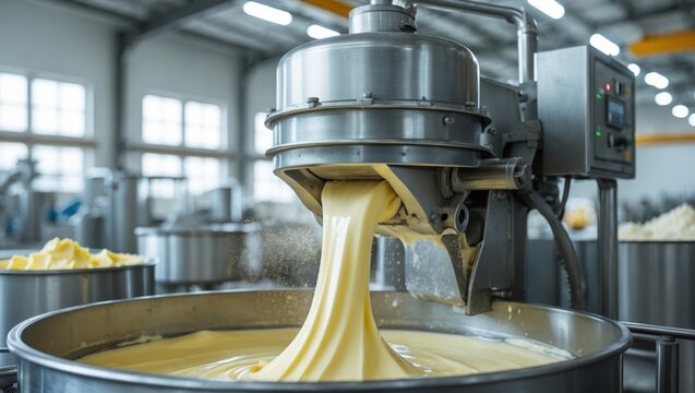 Butter Production Machine Filling Vat