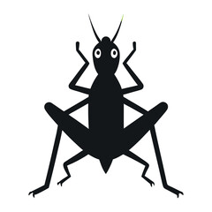 vector illustration of a cartoon bug