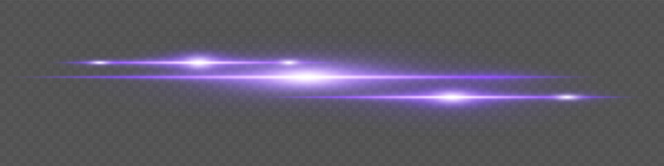 Purple glowing streaks with spark-like shine and horizontal motion. Suitable for sci-fi HUD visuals. © Anastasia