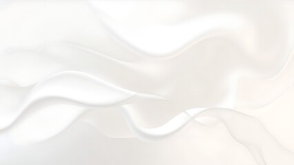 Obraz premium アイボリー色のシルクと繊細なオーガンジー